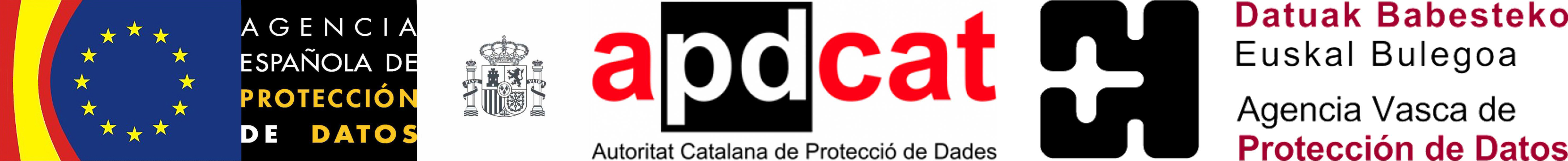 Le Picasso Business Center Ⓡ est conforme aux protocoles de sécurité et de protection des données de l'Agence Espagnole de Protection des Données, Autoritat Catalana de Protecció de Dades et Datuak Babesteko Euskal Bulegoa. Logo Agence Espagnole pour la Protection des Données, Autoritat Catalana de Protecció de Dades et Datuak Babesteko Euskal Bulegoa